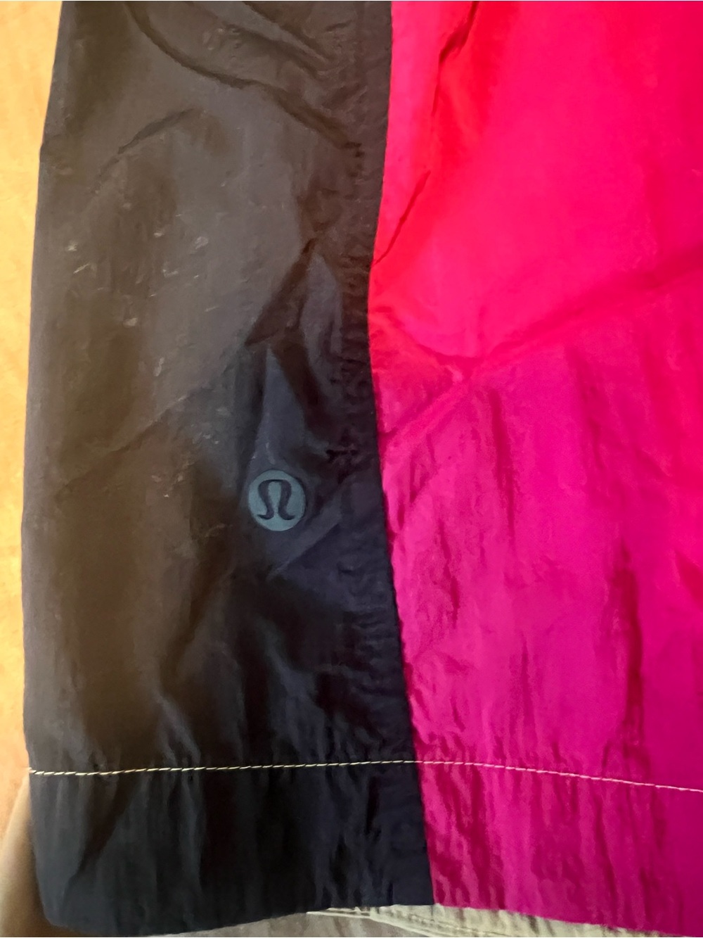 lululemon athletica Navy, Cream & Pink Athletic Shorts - Picture 5 of 6